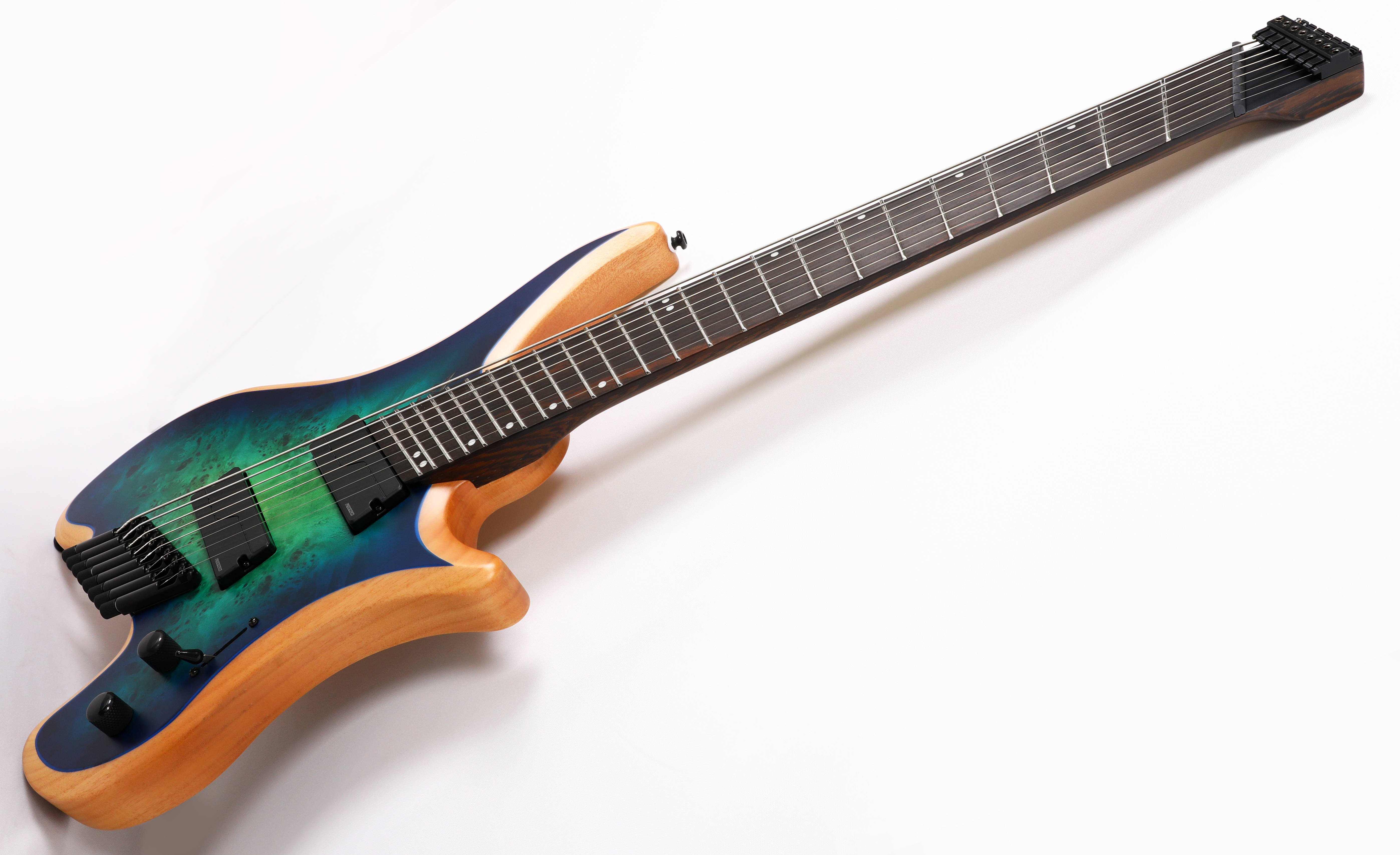 Agile Aphelion 82528 EB MOD SS Blue/Green Headless Guitar