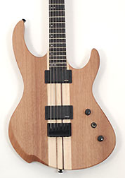 Agile Intrepid Pro 630 EB EMG Nat Mahog DOT Baritone Guitar