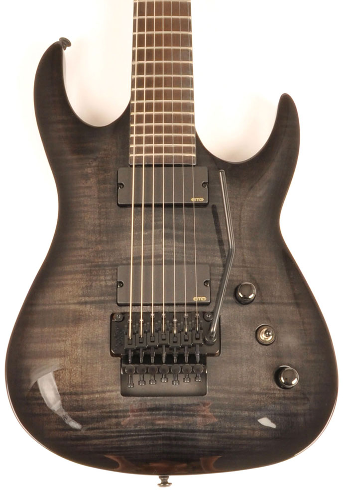 Agile Interceptor Pro 727 EB EMG Black Flame - RondoMusic.com