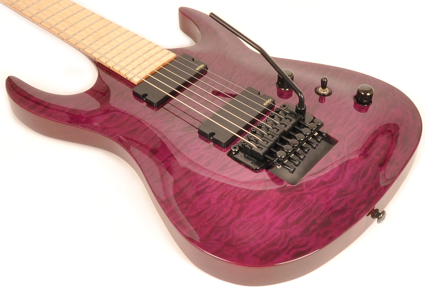 Agile Interceptor Pro 727 MN EMG Tribal Purple - RondoMusic.com