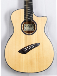 Agile Renaissance 72527 RL EQ NA 7 String Acoustic Multi Scale Advanced Order (4-7-25)