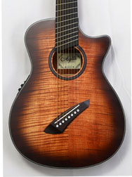 Agile Renaissance 72730 RL EQ TE Flame 7 String Acoustic Multi Scale Advanced Order (4-7)