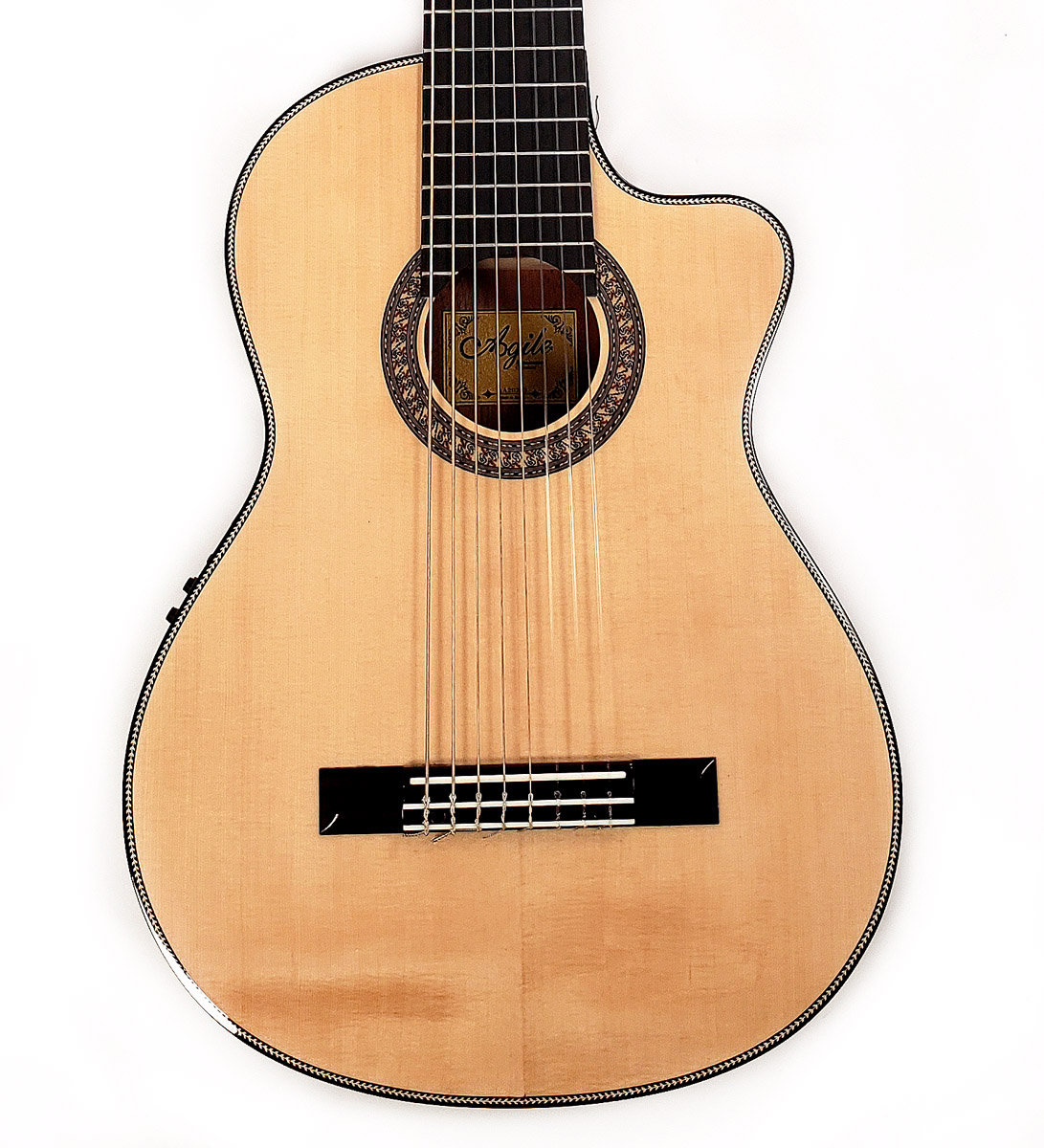 agile 8 string classical guitar