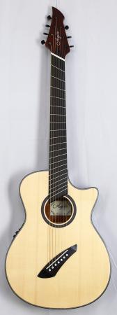 Agile Renaissance 72730 RL EQ NA 7 String Acoustic Multi Scale 