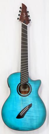 Agile Renaissance 72730 RL EQ Oceanburst Flame 7 String Acoustic Multi Scale Advanced Order (4-7)