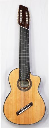 Agile Renaissance Classical 92528 RL EQ Cutaway (Nylon String) 