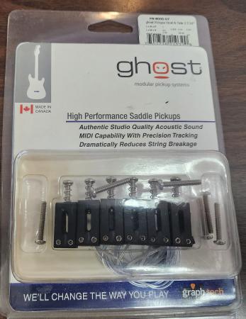 Graph Tech Ghost Pickups Strat and Tele w ResoMax Saddles Midi Capable