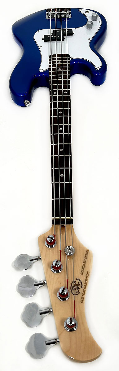 SX SB1SK-3TS J-style electric bass guitar set