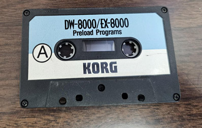 Korg DW-8000 / EX-8000 Programs
