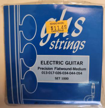 GHS Precision Flat Wound Guitar Strings 3-Pack