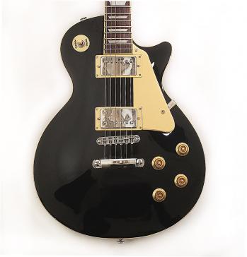 SX LEE3BK LP Style Electric Guitar Black