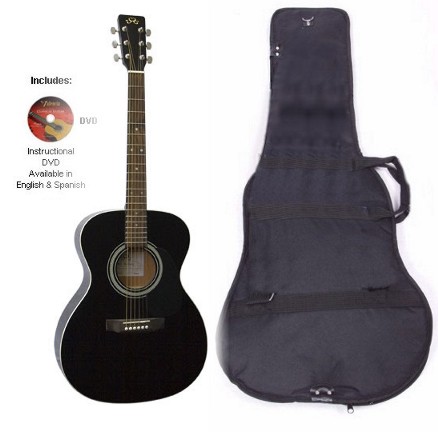 SX OM 160 Acoustic Black at HomeOld