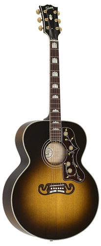 Gibson Historic SJ200 Acoustic Electric Vintage Sunburst at HomeOld