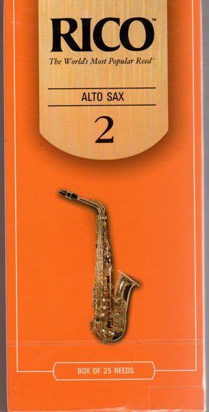 Rico alto store sax reeds 2