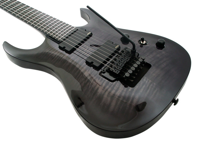 Agile Interceptor Pro 727 EB EMG Black Flame - RondoMusic.com