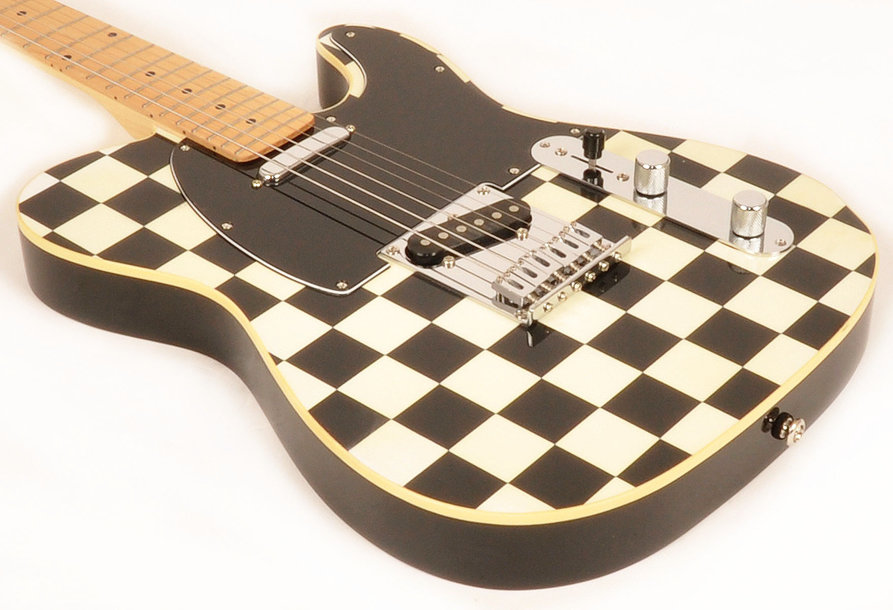 checkerboard telecaster